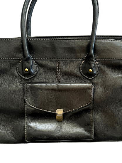 Slouchy Leather 2000s Handbag