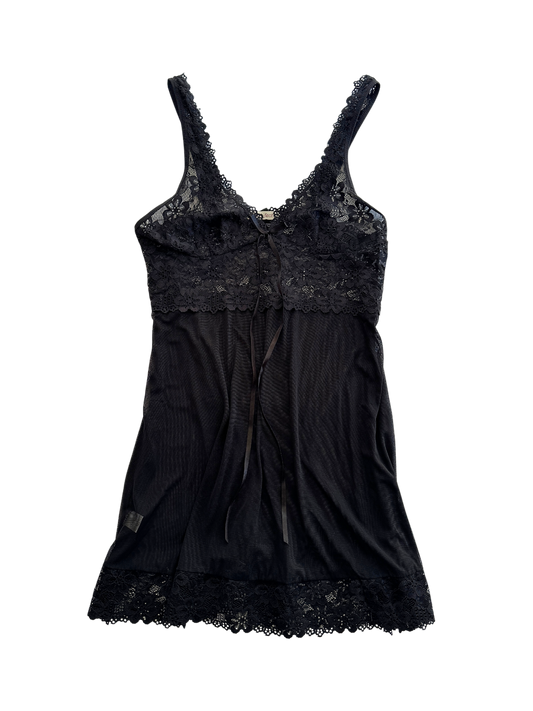 Vintage Lace Slip Dress | Size 6-10