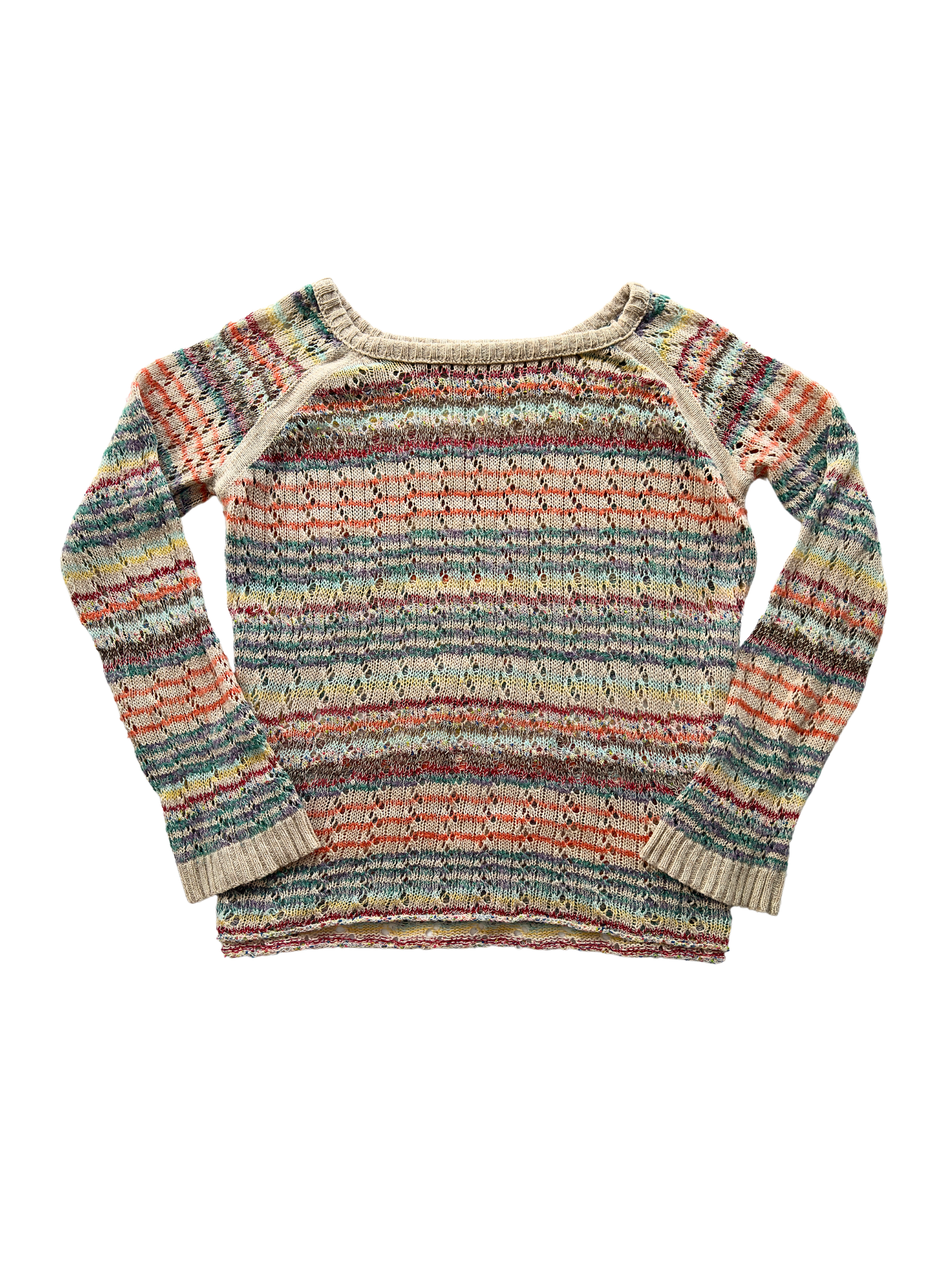 Vintage Crochet Sweater | Size 6-10