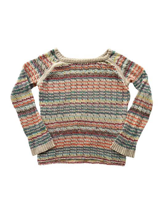 Vintage Crochet Sweater | Size 6-10