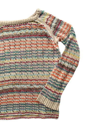 Vintage Crochet Sweater | Size 6-10