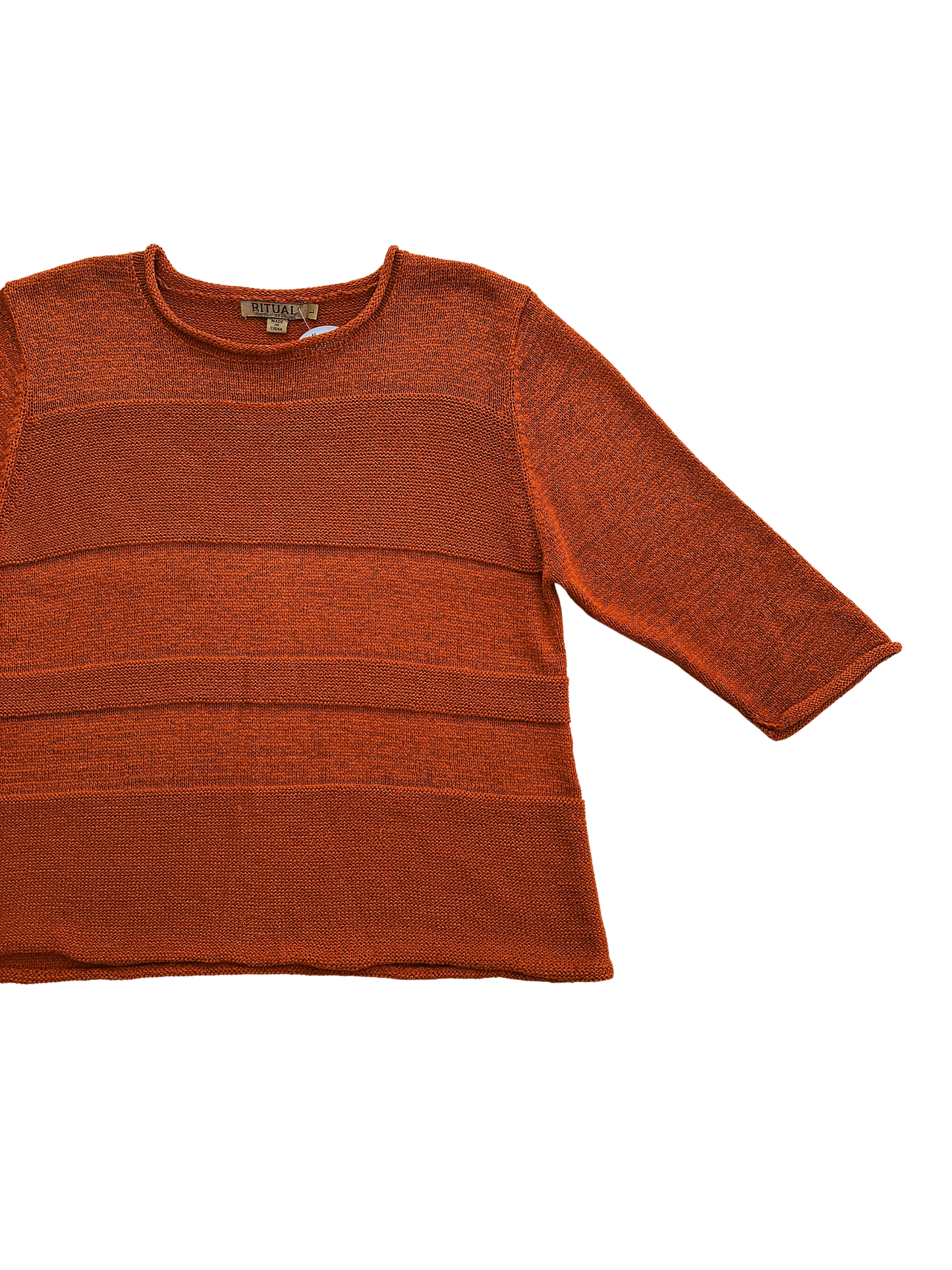 Vintage Boxy Knit Sweater | Size 6-12