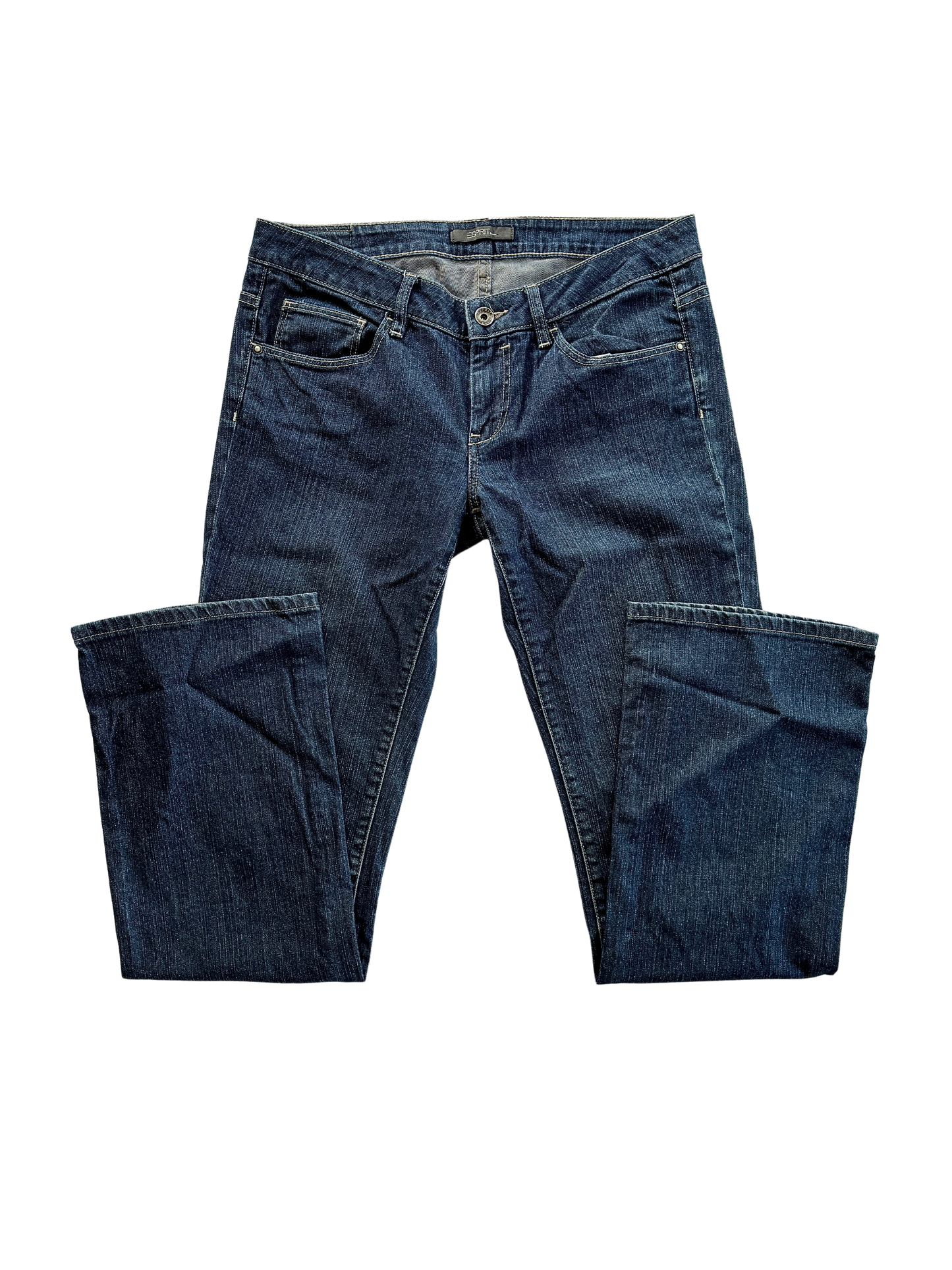 00s Embroidered Flared Jean | Size 8-10