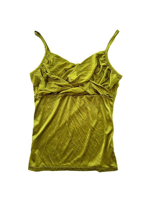 00s Silky Green Cami | Size 6-8