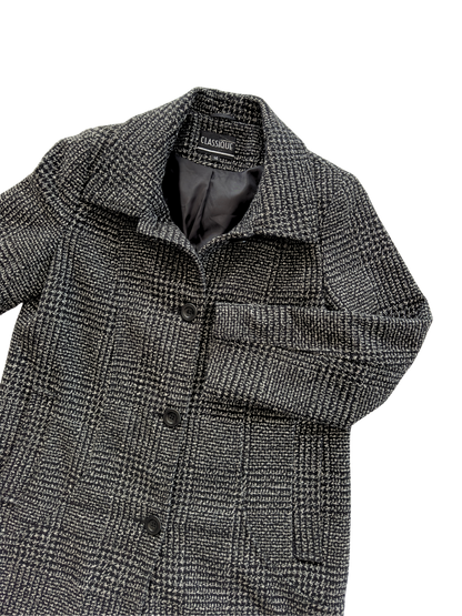 Vintage Houndstooth Coat | Size 6-14