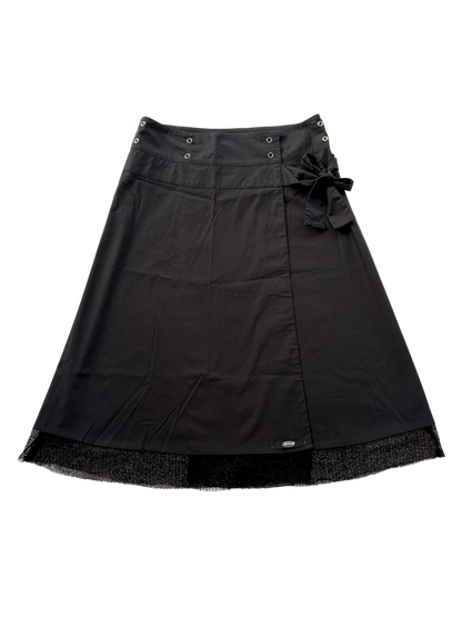 Vintage Fishnet Midi Skirt | Size 6-8
