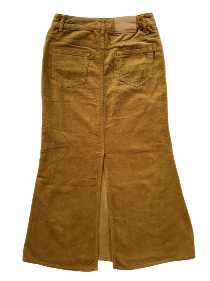 Vintage Corduroy Midi Skirt | Size 6-10